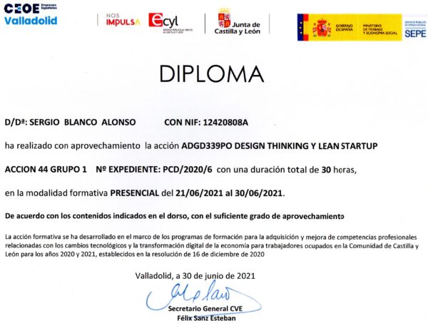 diploma CEOE